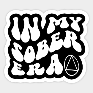 In My Sober Era AA Symbol Sticker